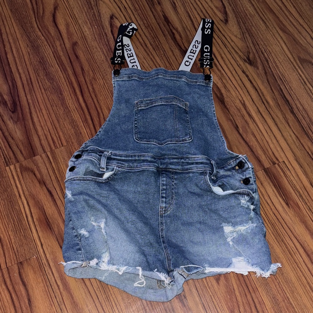 Guess denim overalls